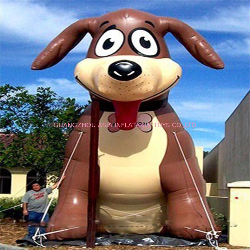 Lovely Inflatable Dog Inflatable Animal Model For Outdoor  2 Years Warranty