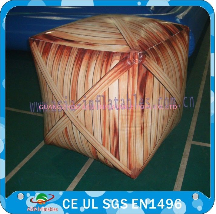 Cube Inflatable Swim Buoy For Water Triathlons Advertising